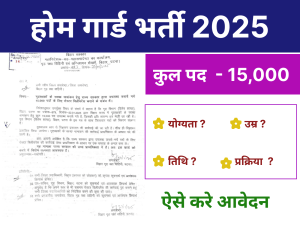 Bihar Home Guard Vacancy 2025